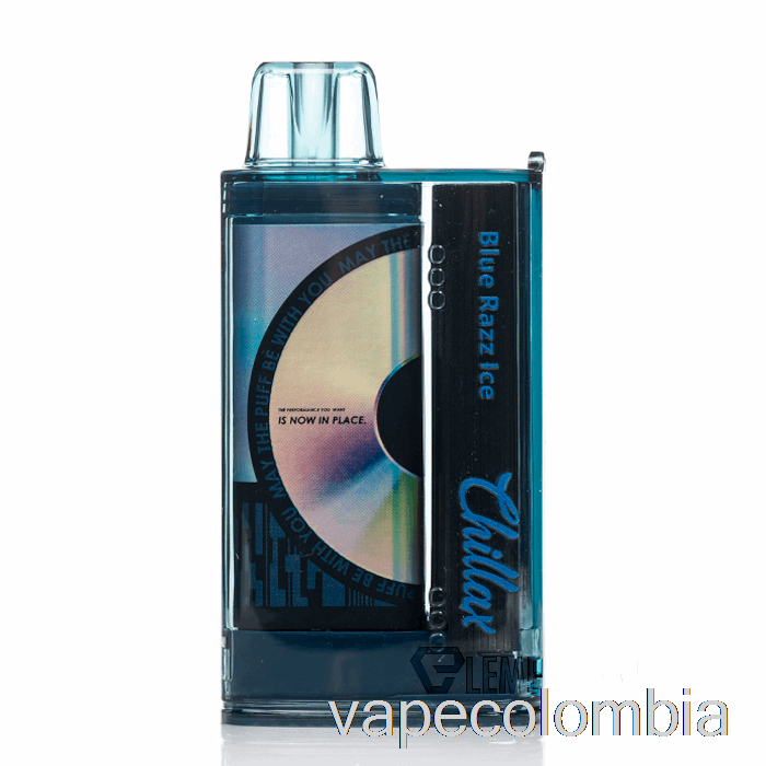 Kit Vape Completo Chillax 15000 Desechable Azul Razz Ice